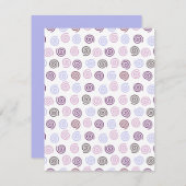 Spiralen Notitiekaartje (Voorkant / Achterkant)