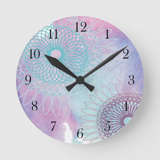 Spiralen Ronde Klok (Voorkant)