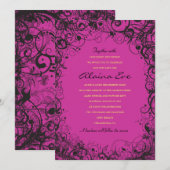 SPIRALEN & STARS de Noemende Uitnodiging van de Ba (Voorkant / Achterkant)