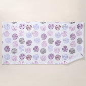 Spiralen Strandlaken (Voorkant)