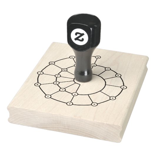 Spiralex Rubber Stamp voor Bullet Journaling Rubberstempel (Stempel)