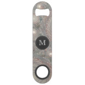 "spiralfilmfrost" Monogrammed Speed Bottle Opener Speed Flessenopener (Voorkant)