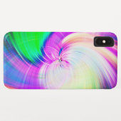 SPIRALFLUO - Psychedelic Colorful Modern Fractal - Case-Mate iPhone Case (Achterkant (horizontaal))