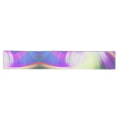 SPIRALFLUO - Psychedelic Colorful Modern Fractal - Lange Tafelloper (Horizontaal)