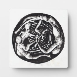 Spiraling Descent Fotoplaat