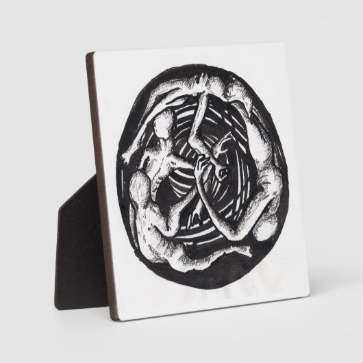 Spiraling Descent Fotoplaat (Voorkant)