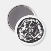 Spiraling Descent Magneet (Voorkant / Achterkant)