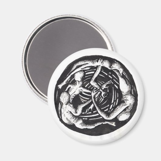 Spiraling Descent Magneet (Voorkant / Achterkant)