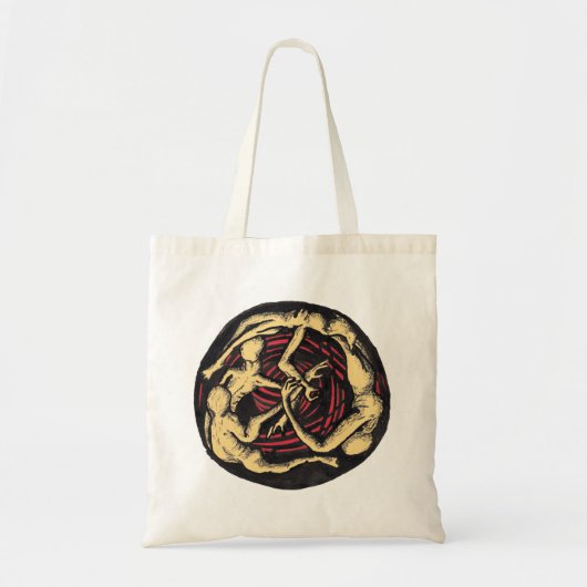 Spiraling Descent Tote Bag (Voorkant)