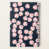 Spiralplank voor honkbal planner (Achterkant)