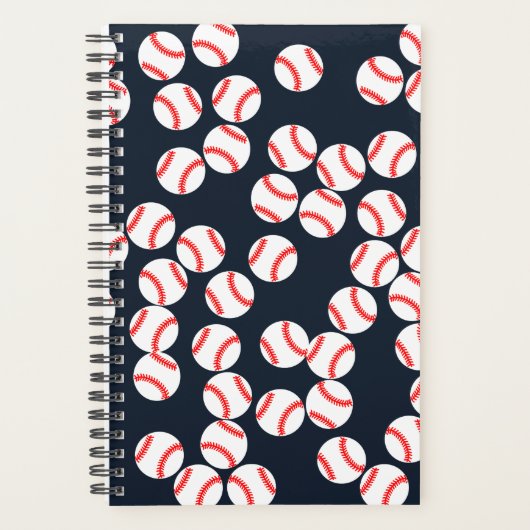 Spiralplank voor honkbal planner (Voorkant)