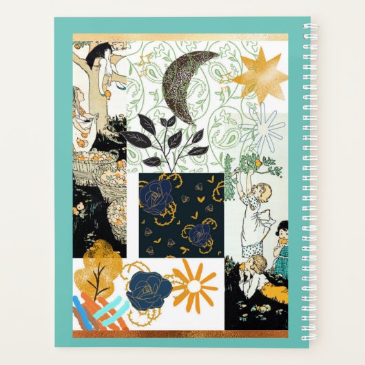 Spiralplanner met  grafisch ontwerp planner (Achterkant)