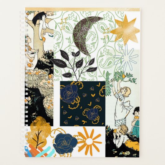 Spiralplanner met  grafisch ontwerp planner (Voorkant)