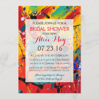 Spirals Bridal Shower Kaart