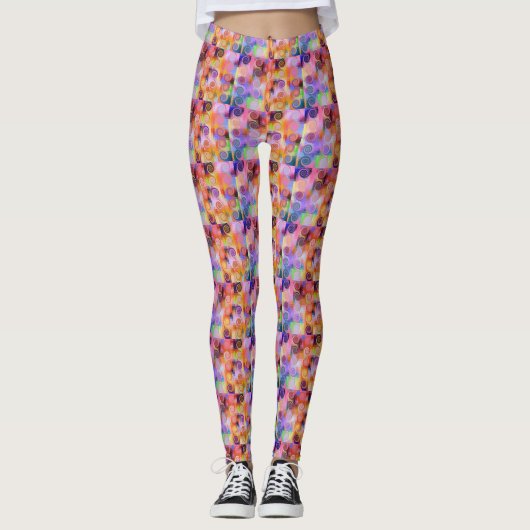 Spirals Leggings voor vrouwen (Voorkant)
