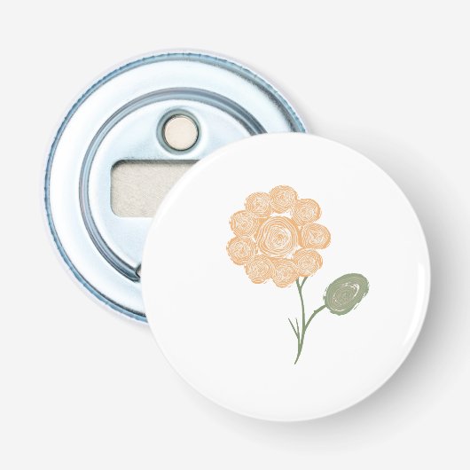 Spirals of Blooming Energy Button Flesopener (Voorkant)