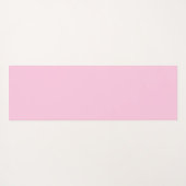 Spirals Stippen Bloemen Roze Witte Henna Mandala Yogamat (Achterkant (horizontaal))