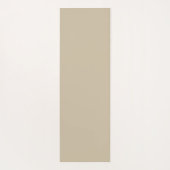 Spirals Stippen Flowers Black Tan Henna Mandala Yogamat (Achterkant)