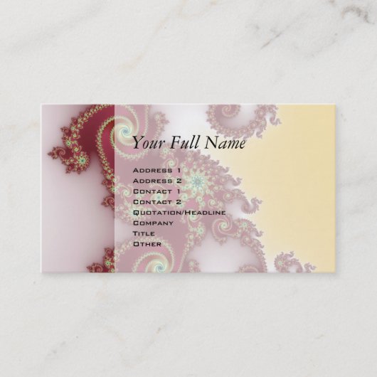 Spiraly Goodnes Visitekaartje (Voorkant)