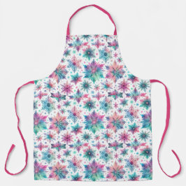 Spirated Snowflakes Schort