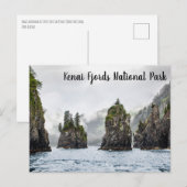 Spire Cove Kenai Fjords Alaska Briefkaart (Voorkant / Achterkant)