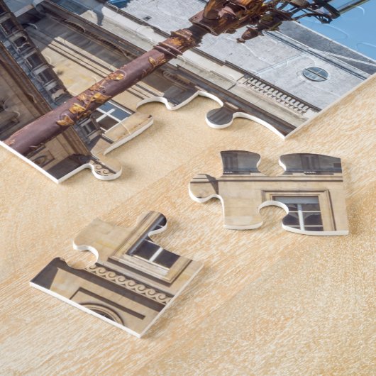 Spire van Sainte-Chapelle (Heilige Chapel) in Pari Legpuzzel (Zijkant)