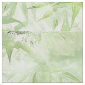 Spirea Bladeren Digitale Kunst Stof (Close Up)