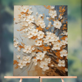 Spirea - Impasto Floral Acryl Bord (Neutraal)