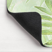 Spirea Leaves - Digitale Kunst Muismat (Hoek)