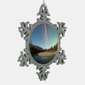 Spires Aurora Tin Sneeuwvlok Ornament (Links)