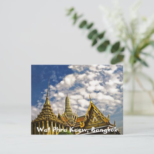 Spires of Wat Phra Kaew Briefkaart (Staand voorkant)