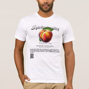 Spirfruitualiteit : De Perzik van Vrede F&B T-Shir T-shirt
