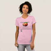 Spirfruitualiteit : De Perzik van Vrede T-Shirt (Voorkant volledig)
