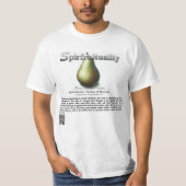 Spirfruituality : The Pear of Meekness T-Shirt (Voorkant)