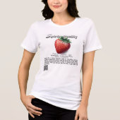Spirfruituality : The Strawberry of Love T-Shirt (Voorkant)