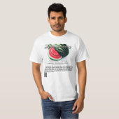 Spirfruituality : The Watermellon of Patience T-shirt (Voorkant volledig)