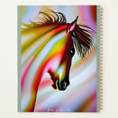 Spirit - AI Fantasy Art Print Horse Planner (Achterkant)