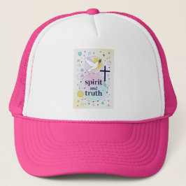 Spirit and Truth Christian Women's Trucker Hat Trucker Pet