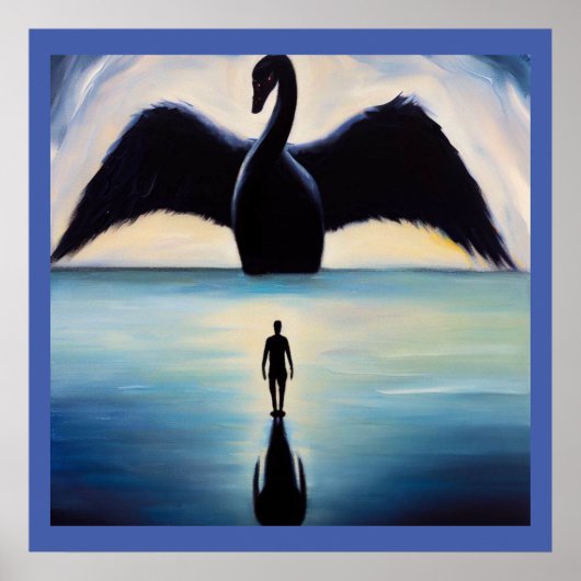 Spirit Animal Black Swan 1 Poster (Voorkant)
