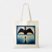 Spirit Animal Black Swan 1 Tote Bag (Achterkant)