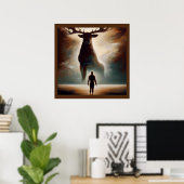 Spirit Animal Caribou 2 Poster (Thuiskantoor)