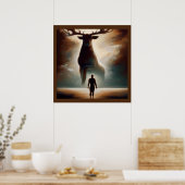 Spirit Animal Caribou 2 Poster (Keuken)