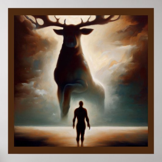 Spirit Animal Caribou 2 Poster (Voorkant)