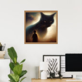 Spirit Animal Cat 1 Poster (Thuiskantoor)