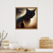 Spirit Animal Cat 1 Poster (Keuken)