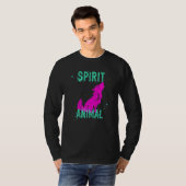 Spirit Animal Celestial Wolf Animals Comfort Cute T-shirt (Voorkant volledig)