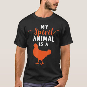 Spirit Animal Chicken voor Chicken T-shirt