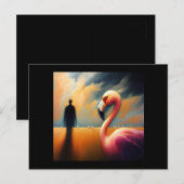 Spirit Animal Flamingo 1 Briefkaart (Voorkant / Achterkant)