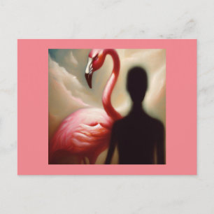 Spirit Animal Flamingo 2 Briefkaart