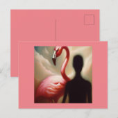 Spirit Animal Flamingo 2 Briefkaart (Voorkant / Achterkant)